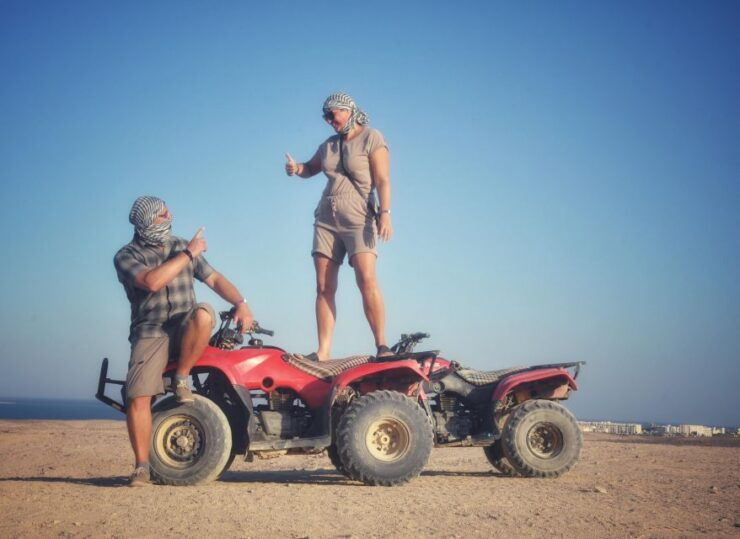 Hurghada: Sunset Quad Bike, Camel W/ Opt Stargazing and BBQ - Activity Highlights
