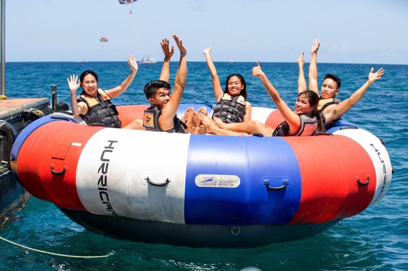Hurricane Inflatable Experience in Boracay - Is the ride right for your group?