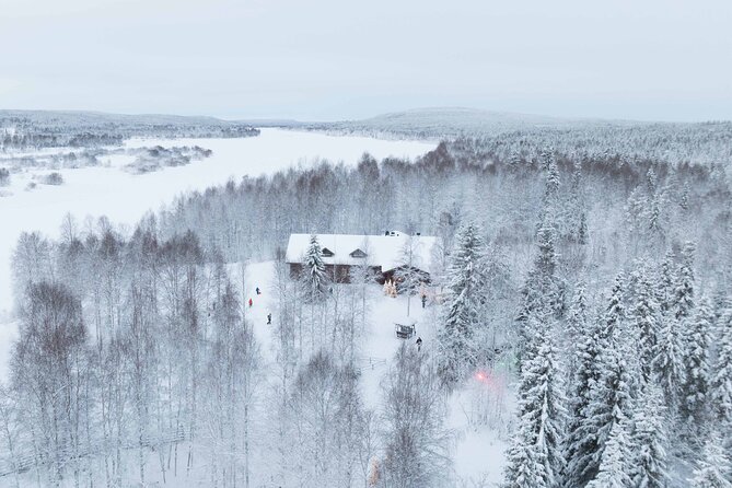 Husky Hugging and Sleigh Ride in Rovaniemi - Discover the Arctic Circle Snowmobile Park