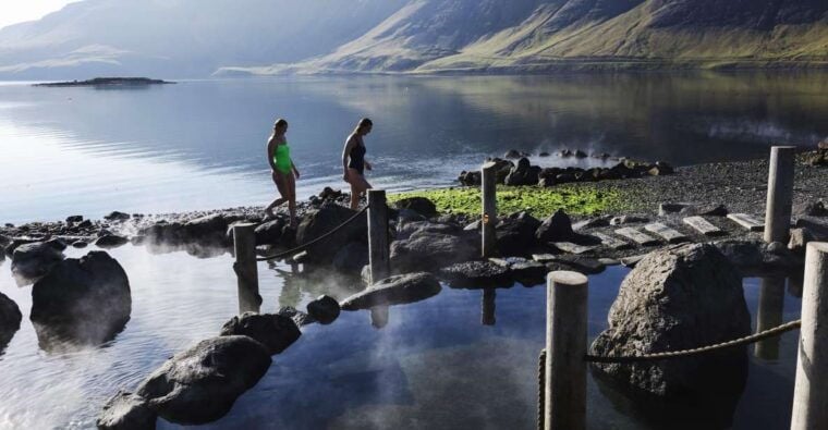 Hvammsvik Hot Springs: Admission Package - The Scenic Surroundings and Natural Beauty
