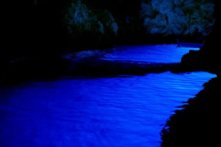 Hvar: Blue & Green Cave Group Excursion From Hvar - Embarkation and Route