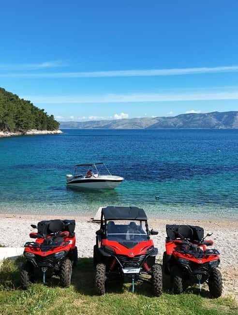 Hvar: Quad and Buggy Adventure with Speedboat to Bra - Good To Know