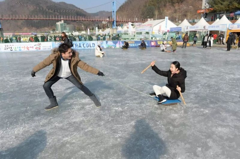 Hwacheon Sancheoneo Ice Fishing / Ice Valley / Elysian Ski Day Tour - The price and what it buys