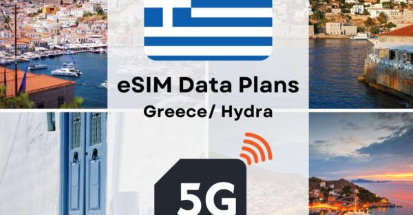 Hydra: Greece/ Europe Esim Internet Data Plan High-Speed - The Sum Up