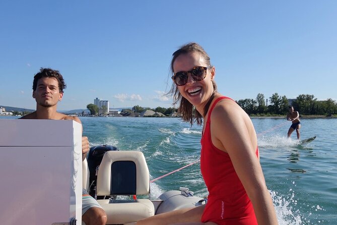 Hydrofoil and Surfing on the Rhine Behind a Motorboat - Common Questions