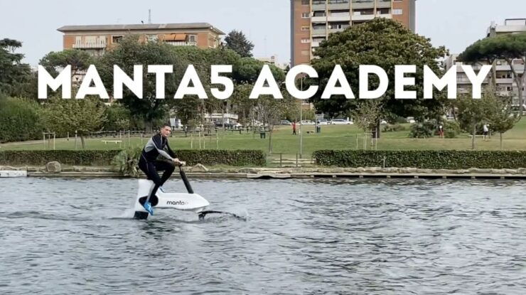 HydroFoil Bike Manta5 Academy Courses & Activities : Rome - Activity Description