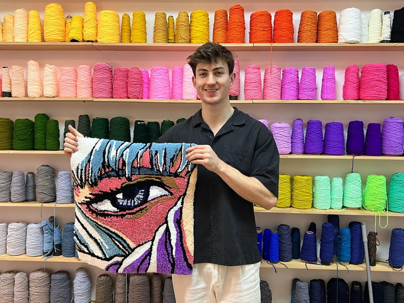 Hygge Workshop - Tufting workshop | Make your own floor mats and mirrors | Kwun Tong - Finding the studio in Kwun Tong