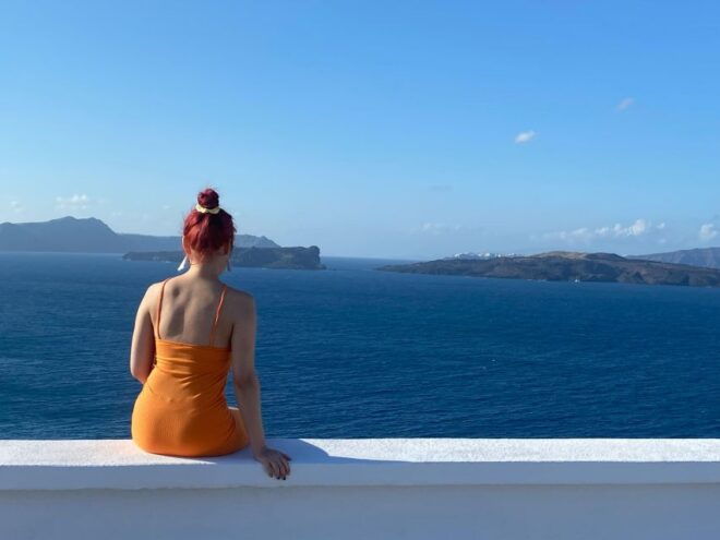I Love Santorini in the Springtime -Tour Around the Island - Pickup and Cancellation Policy Details