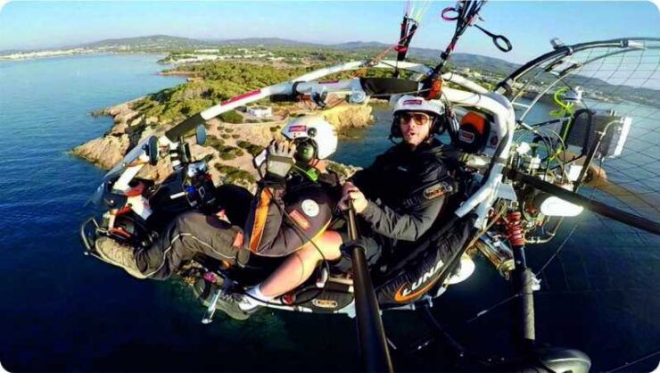 Ibiza: 30MIN Motorized Paragliding Flight Around the Island - Flight Itinerary