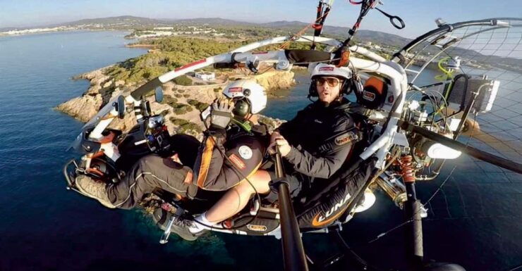Ibiza: 45MIN Motorized Paragliding Flight Around the Island - Flight Experience