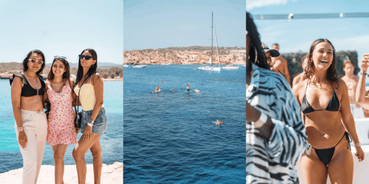 Ibiza: Adults-Only Cruise With Drinks, Food, Snorkel, and DJ - Included Amenities