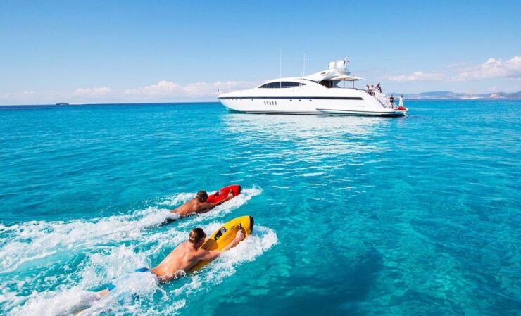 Ibiza: Beach and Cave Boat Tour With Luxury Water Toys - Tour Highlights