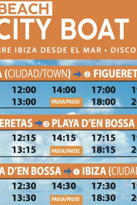 Ibiza: Boat Transfer to Playa Den Bossa and Figueretes - Duration and Schedule