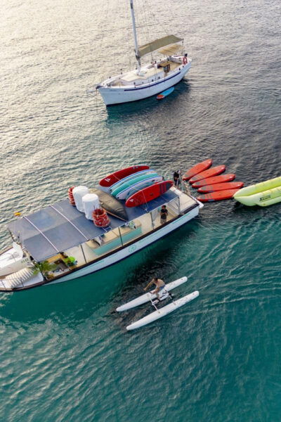 Ibiza by Sea: Coves, Caves, Water Sports & Open Bar - Onboard Refreshments and Food