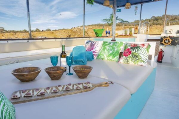 Ibiza by Sea: Coves, Caves, Water Sports & Open Bar - Onboard Water Sports and Equipment