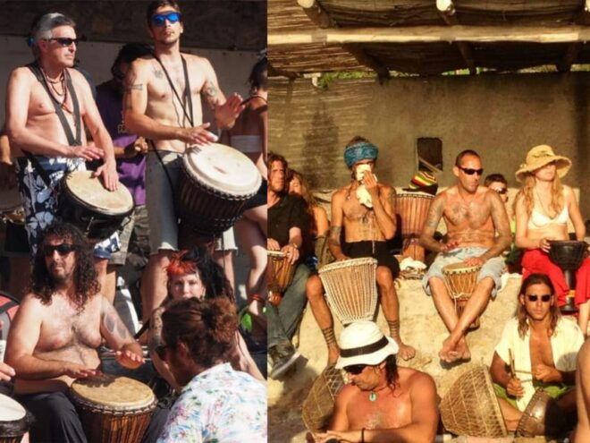 IBIZA Hippie Party Beach - Sunset Spectacle and Self-Expression
