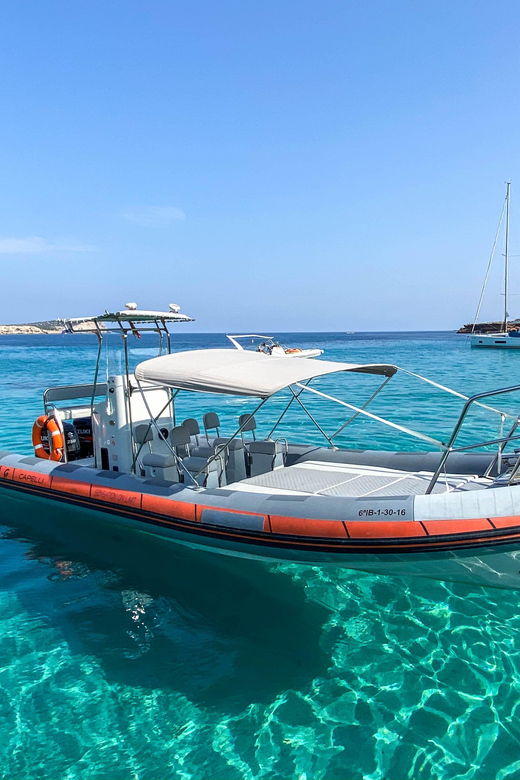 Ibiza North Coast: SpeedBoat to Portitxol + Snorkel & Paddle - Key Points