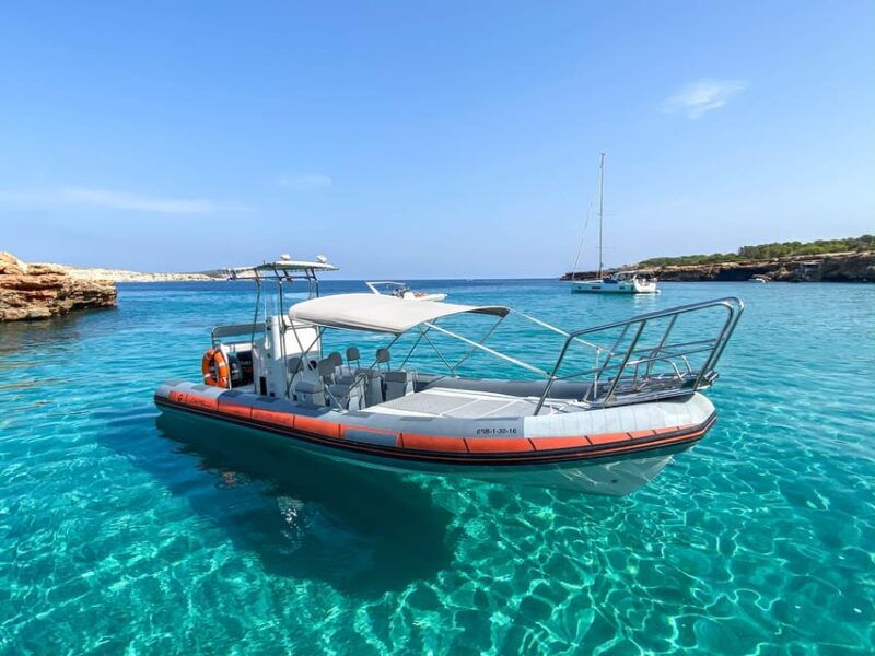 Ibiza North Coast: SpeedBoat to Portitxol + Snorkel & Paddle - Itinerary Details