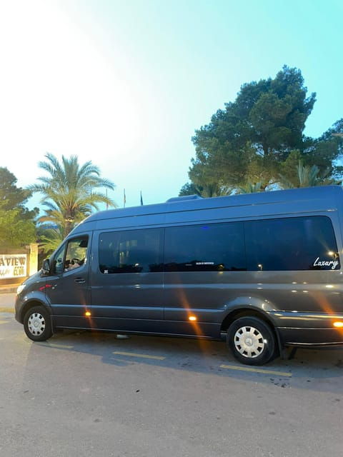 Ibiza Private Tour With Luxury Mercedes Van - Service Features