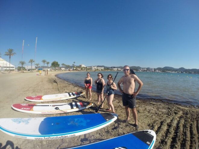 Ibiza: San Antoni Bay Paddleboards Rental - Equipment and Instructions