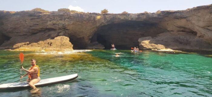 Ibiza: Sea Caves & Coves Snorkeling Paddle Boarding Tour - Exploring Ibizas Stunning Coastline