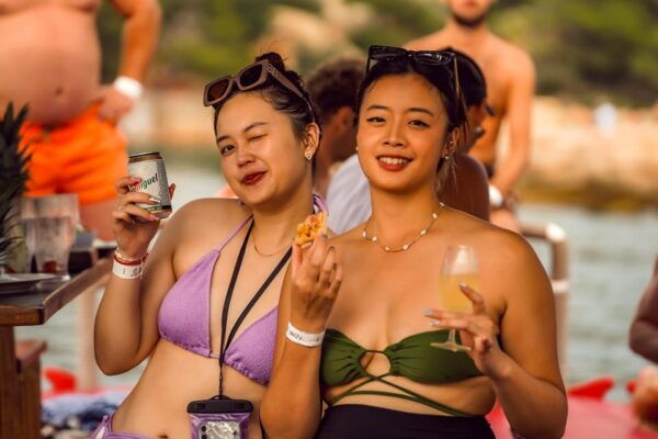 Ibiza: Secret Coves Guided Boat Tour With Open Bar and Tapas - What to Expect