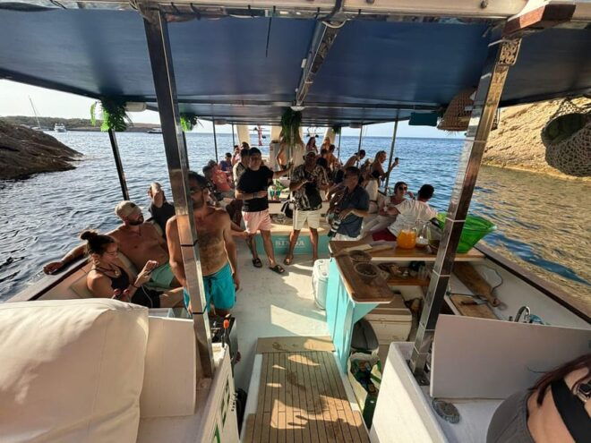 Ibiza: Sunset Boat Tour With Water Sports, Open Bar & Tapas - Water Sports Activities