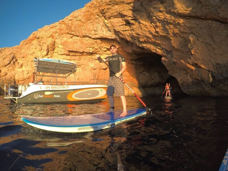 Ibiza: SUP & Snorkel Boat Tour with Caves, Drinks & Photos - FAQs