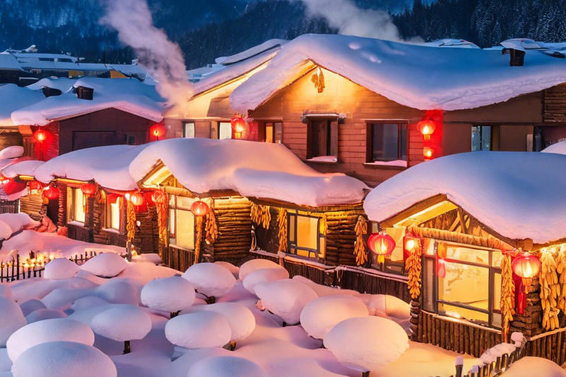 Ice and Snow Dream A | 7-Day Tour to Harbin, Changbai Mountain, Snow Town, Yanji in Northeast China - A seven-day route with winter at its center
