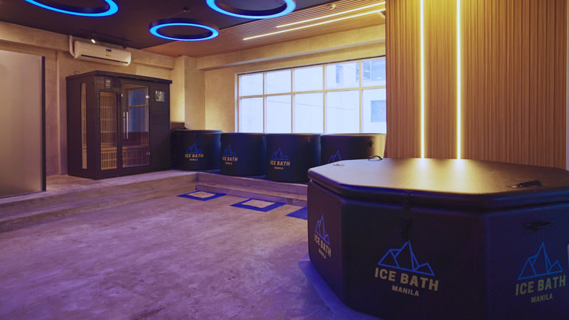 Ice Bath Manila Recovery - A 15-minute cold-water session in BGC
