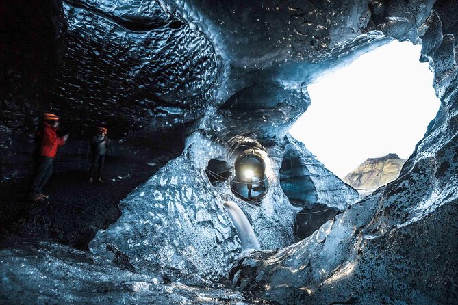 Ice Cave at Katla Volcano - Meeting and End Point
