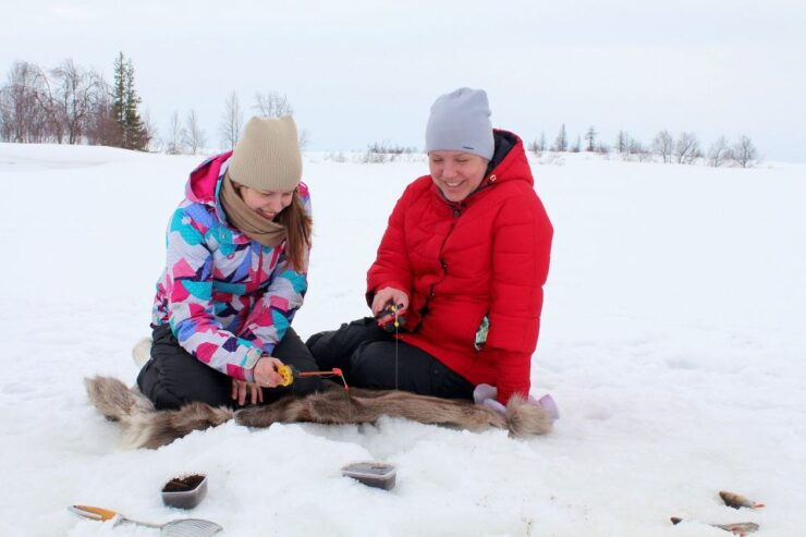 ICE FISHING Experience - Ice Fishing in Lapland