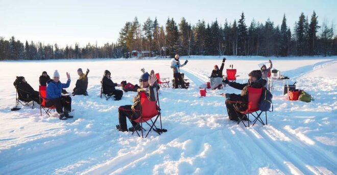 Ice Fishing Program in Lapland - What to Expect