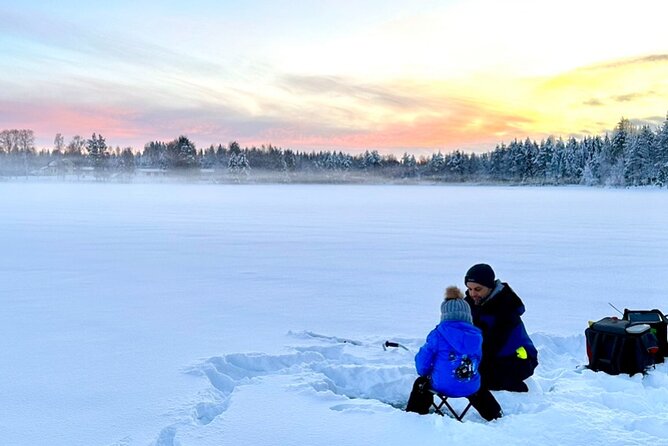 Ice Fishing With Snowmobiles - Pickup and Transportation Details