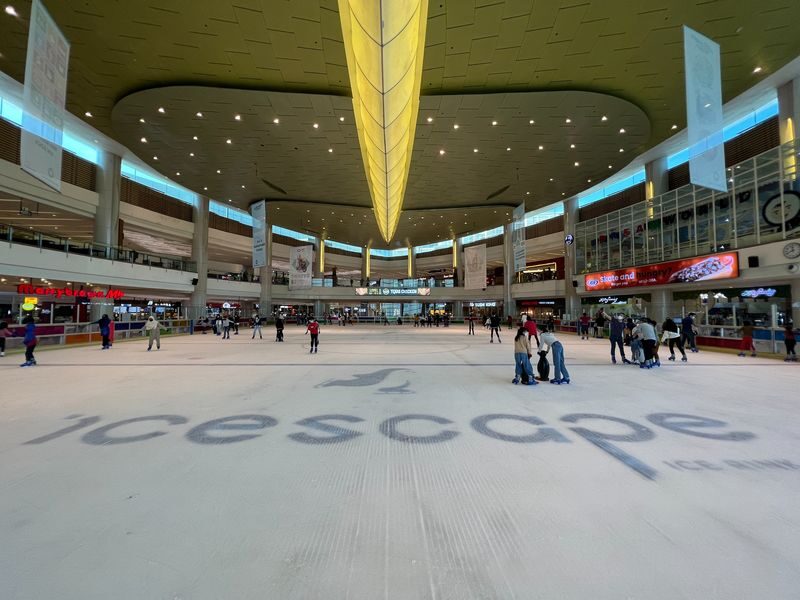 Ice Skating Experience at IOI City Mall in Putrajaya - A mall rink with room to skate