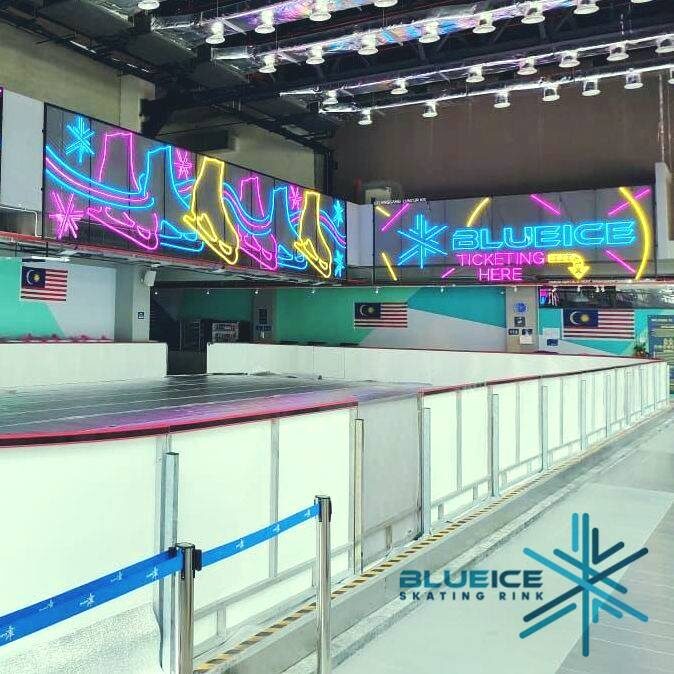 Ice Skating Experience with Blue Ice Skating Rink in Kuala Lumpur - What the rink feels like for beginners and families