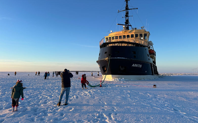 Icebreaker Arktis Cruise with Ice Floating - The ice float: thrilling, short, and optional
