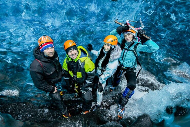 Iceland: Private Glacier Hike and Ice Cave Photo Tour - Tour Duration and Cancellation Policy