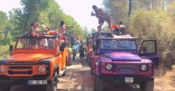 Icmeler Jeep Safari, Lunch, Water Fight, Colour & Foam Party - Tips for a Great Experience