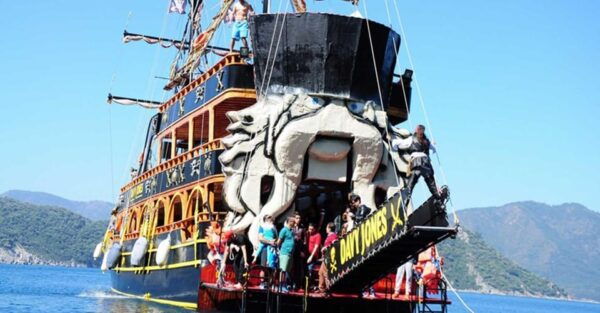 Icmeler Pirate Boat Trip, Lunch, Unlimited Drinks Foam Party - Booking and Cancellation Policy