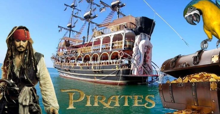 Icmeler Pirate Boat Trip, Lunch Unlimited Drinks, Foam Party - Key Points