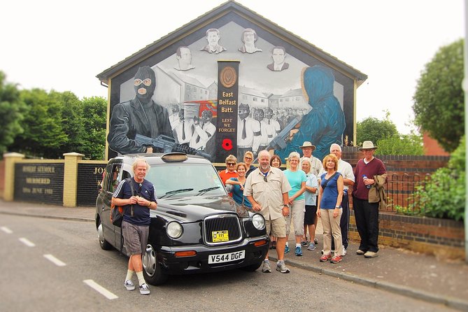 Iconic 2hr Belfast Taxi Tour the Troubles - Booking Information