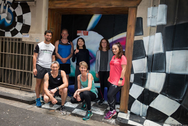 Iconic Laneways Discovery Running Guided Tour in Melbourne - Federation Square is the starting line