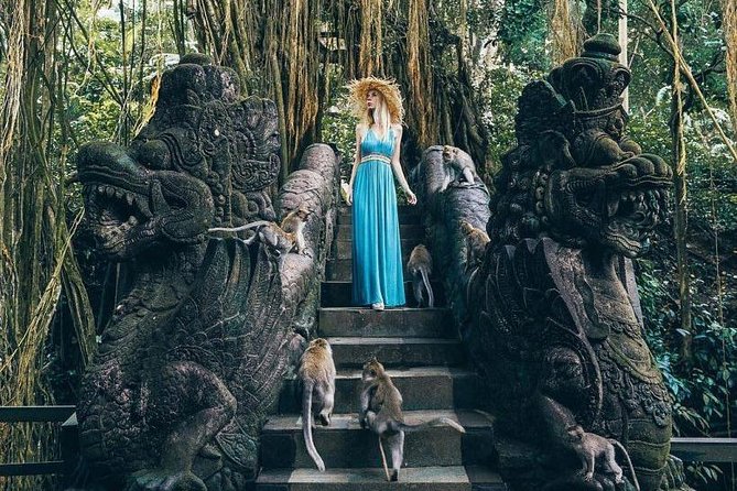 Iconic Ubud Waterfall Dan Temple Max for 3 Person - Best Time to Visit