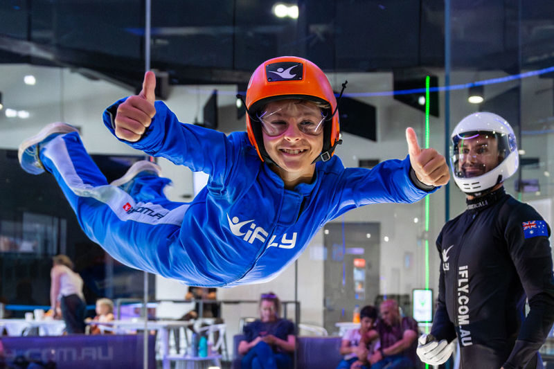 iFLY Downunder Indoor Skydiving in Sydney - Friendly instruction is the key to enjoying it