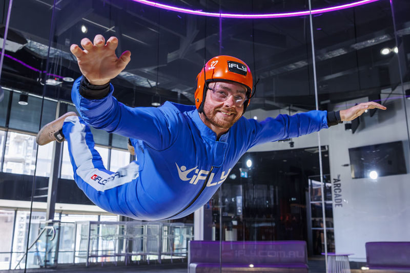 iFLY Downunder Indoor Skydiving in Sydney - The four-person price and what it buys