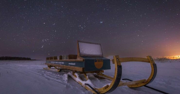 Ii: Snowmobile Sleigh Trip on Frozen Sea Under Starlit Sky - Experience Highlights