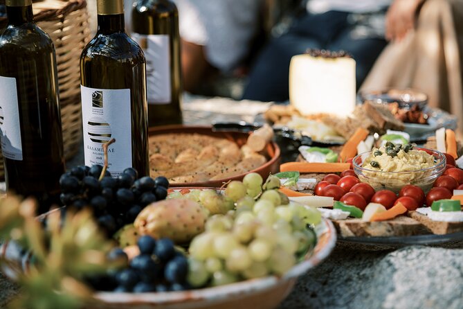 Ikarian Winery Tour With Wine and Food Tasting - Food Pairing Selection