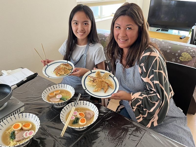 Ikebukuro Cooking: Gyoza and Ramen - Matcha Makes a Calm Finish