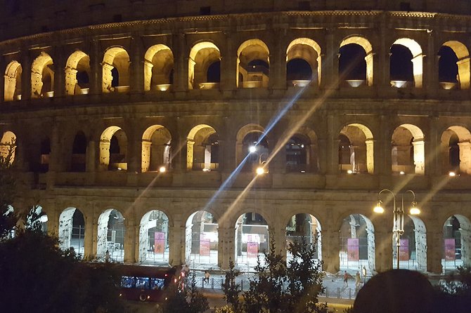 Illuminated Rome Private Tour - Private Transportation
